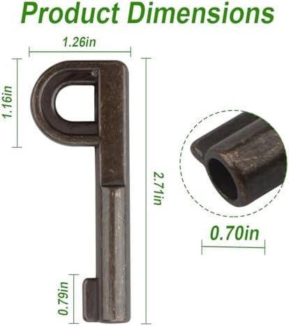 Pedestal Key for Jonard Tools TTK-225, P Key for Self Lock Pedestal Lock (1 pcs)
