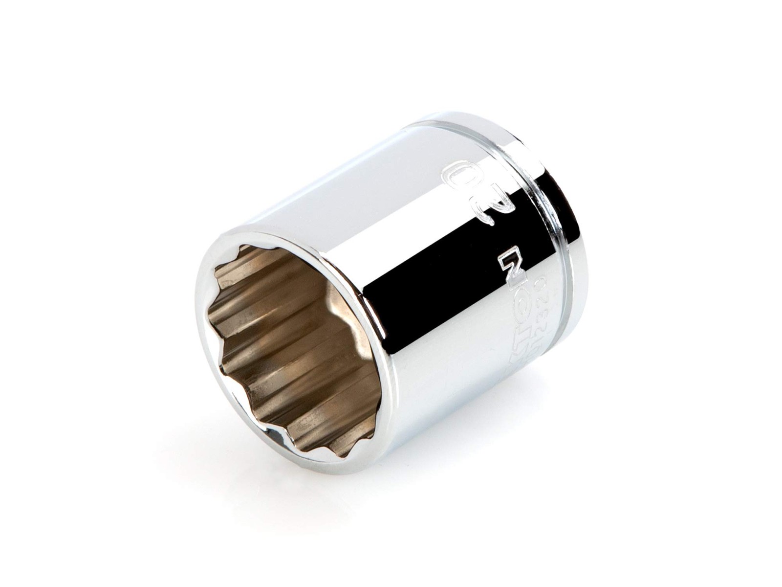 TEKTON 3/8 Inch Drive x 20 mm Shallow 12-Point Socket | SHD12320