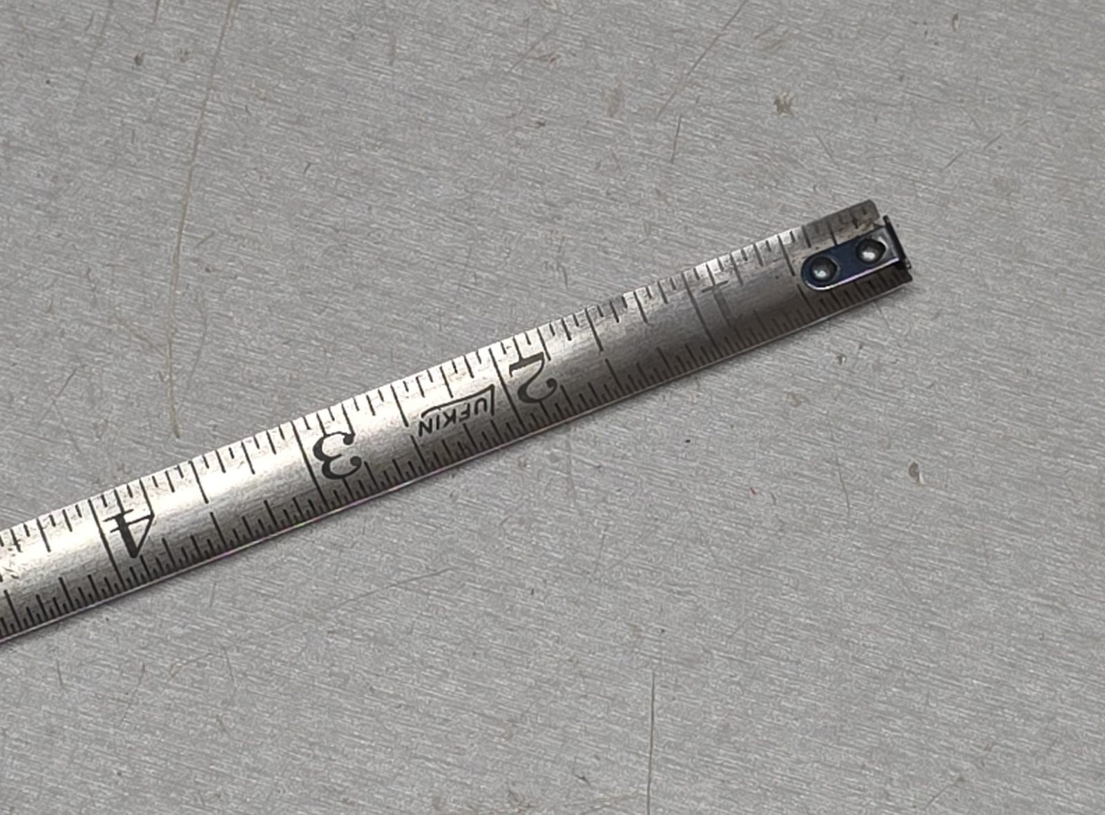 Vintage Lufkin Rule Co No 928 Mezurall Tape Measure Saginaw Mich USA