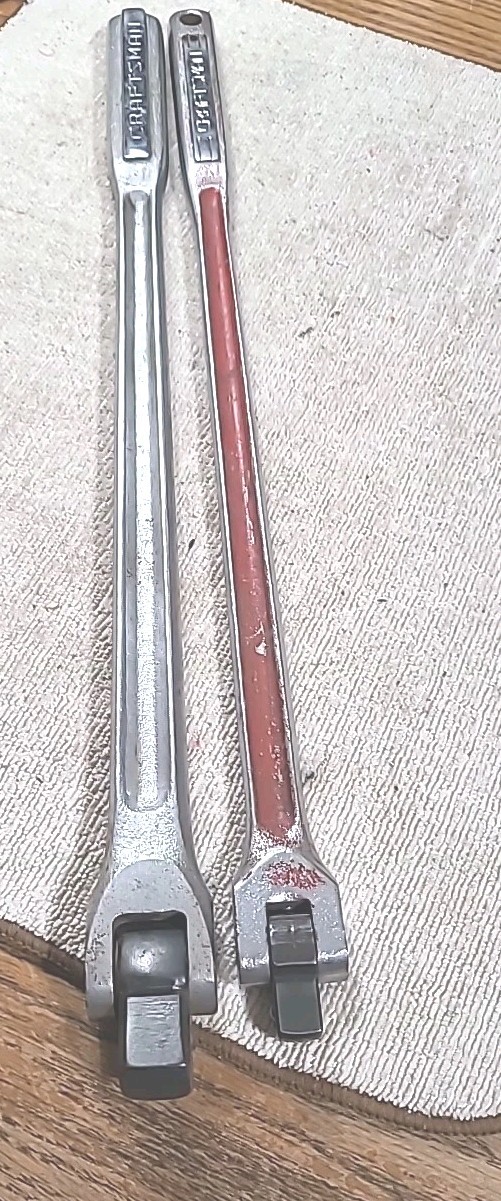 Craftsman Breaker Bars Set -V- 4431 3/4” -V- 44202, 1/2” USA Made TOOLS 18″