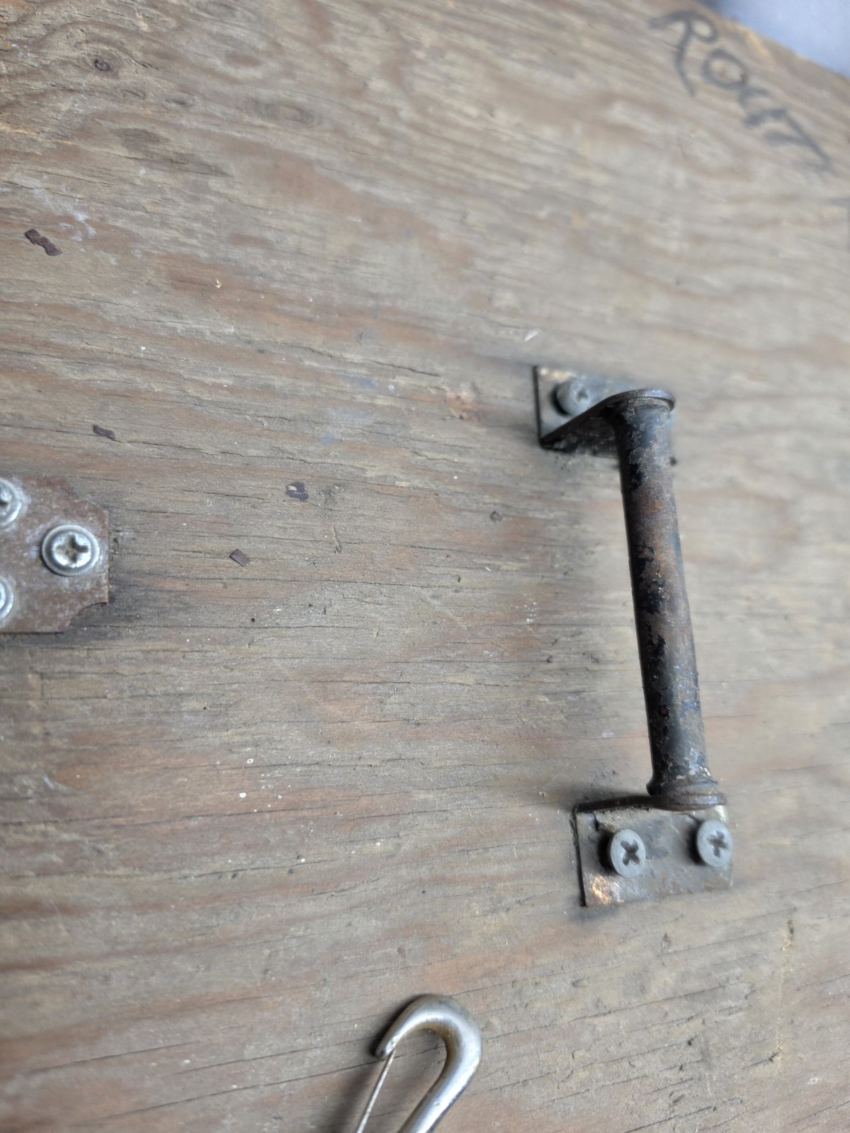Vintage Stanley Works Wroughts Steel Hardware Wooden Shipping Crate