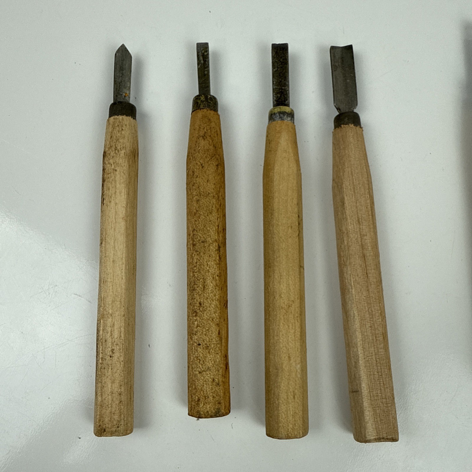 Vintage Oxwall 8 Piece Hobby Wood Carving Set Quality Steel Blades AssortedSizes