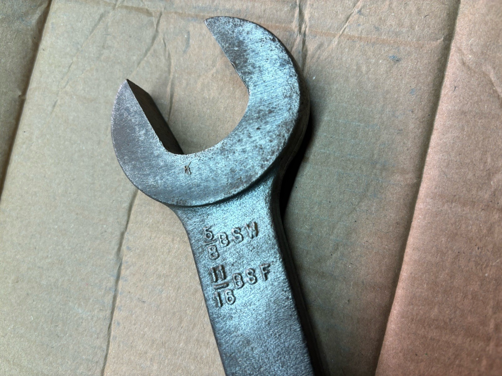Vintage Garringtons GPO Dated 1956 Larger Spanner, Duel Sizes , Garringtons,