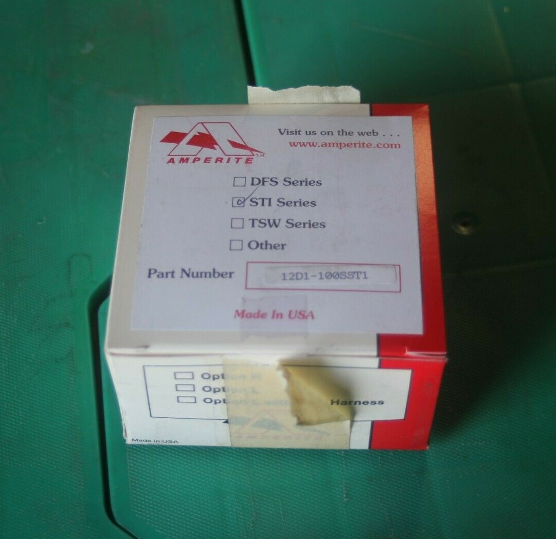 Amperite Time Delay Solid State Relay Panel 12D1-100SST1