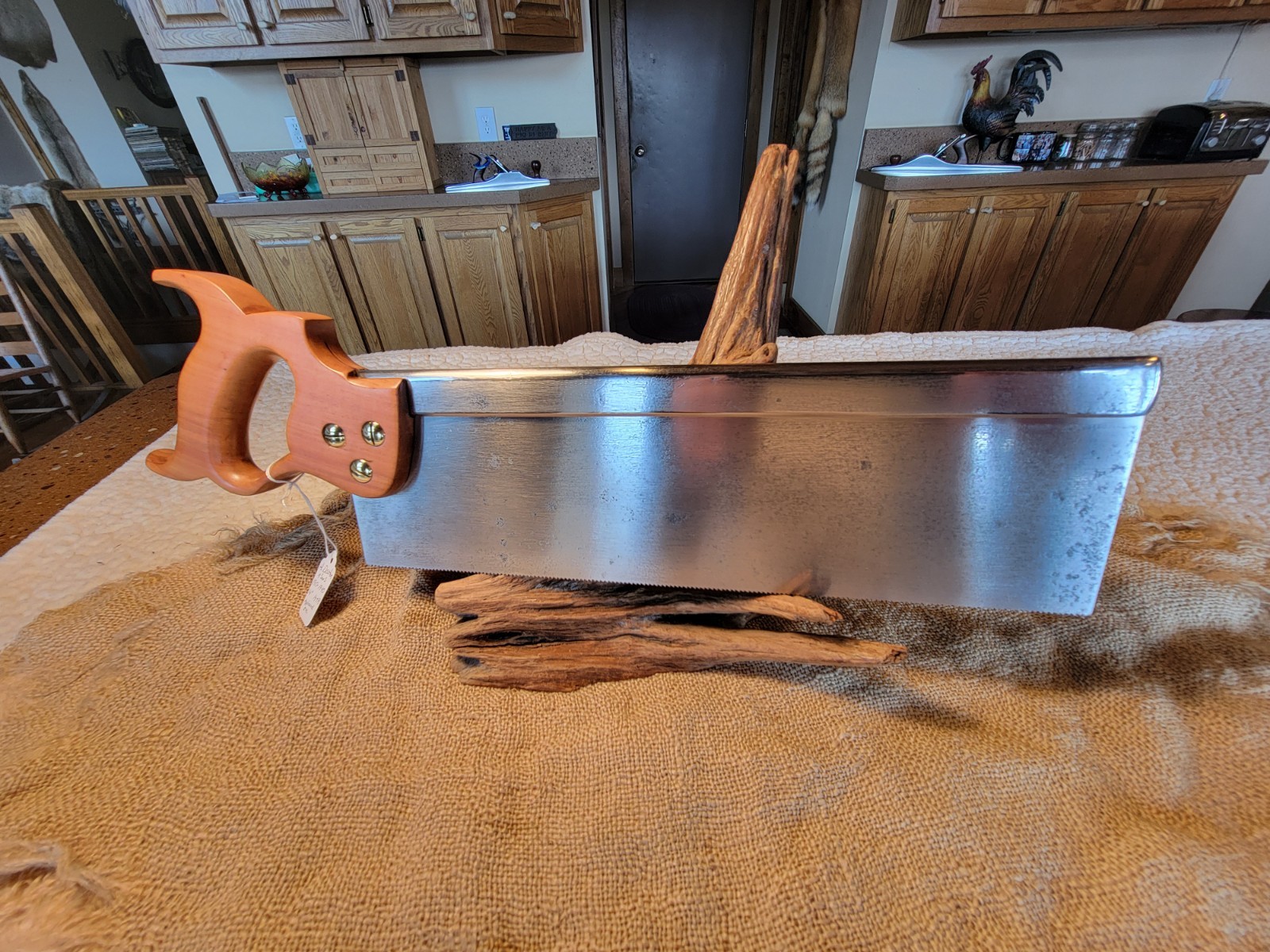 Vintage Antique DISSTON 14″ BACK SAW 14 TPI 1917-1940. Sharp. Excellent