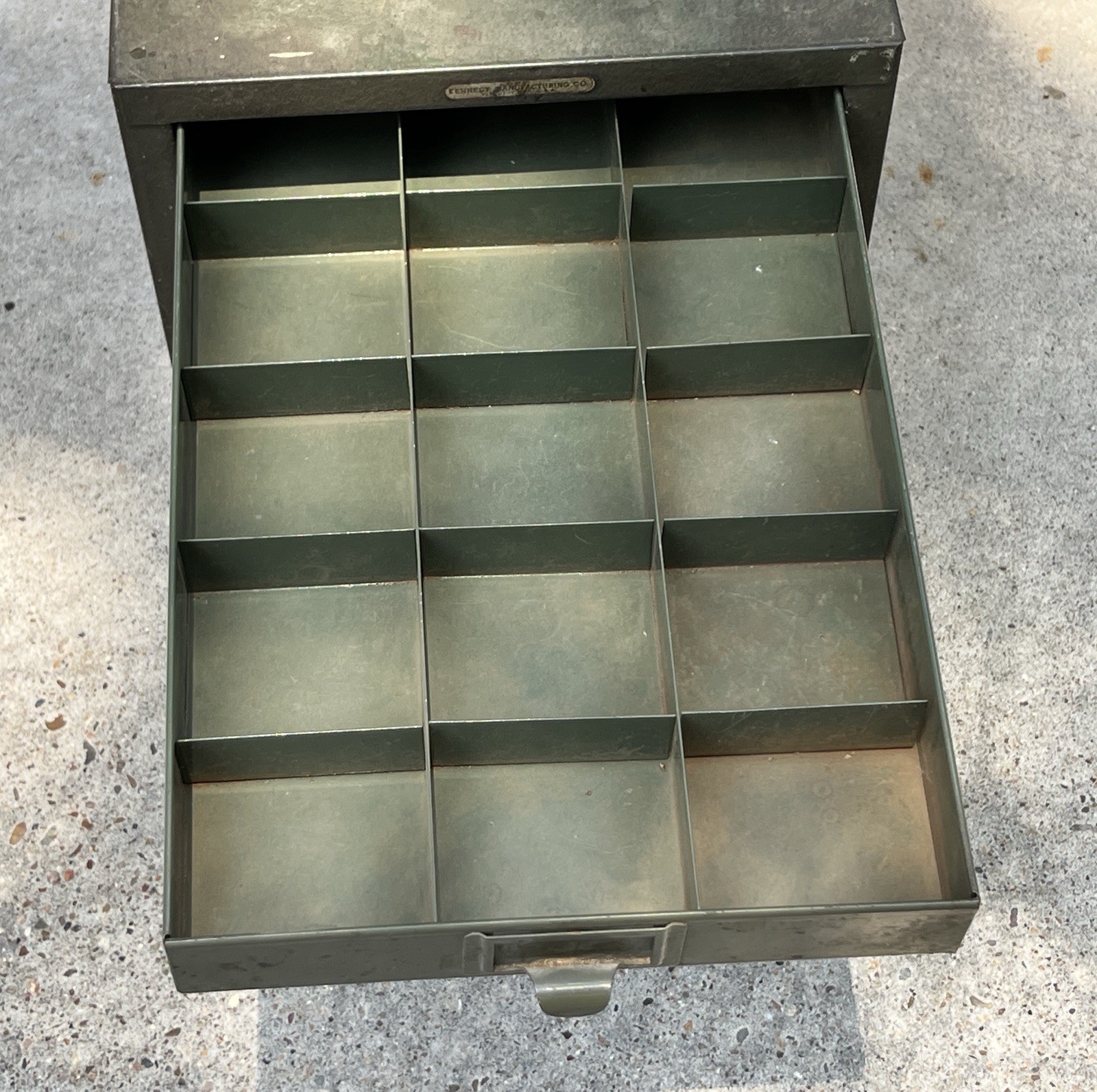Vtg Kennedy 5-Drawer Metal Organizer Machinist Cabinet – Ross Mfg Co Kansas City