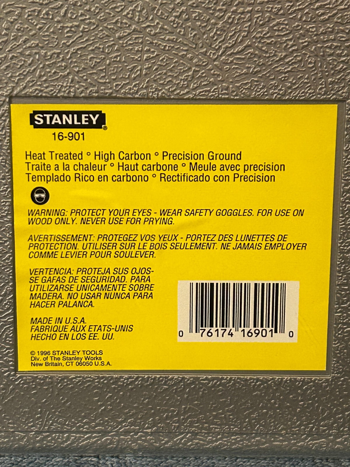 Stanley Chisel set – 6 piece – MADE IN USA