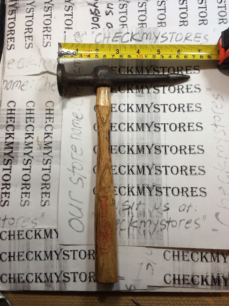 vintage Fairmount 158 g auto body pick hammer custom handle blacksmith USA Made