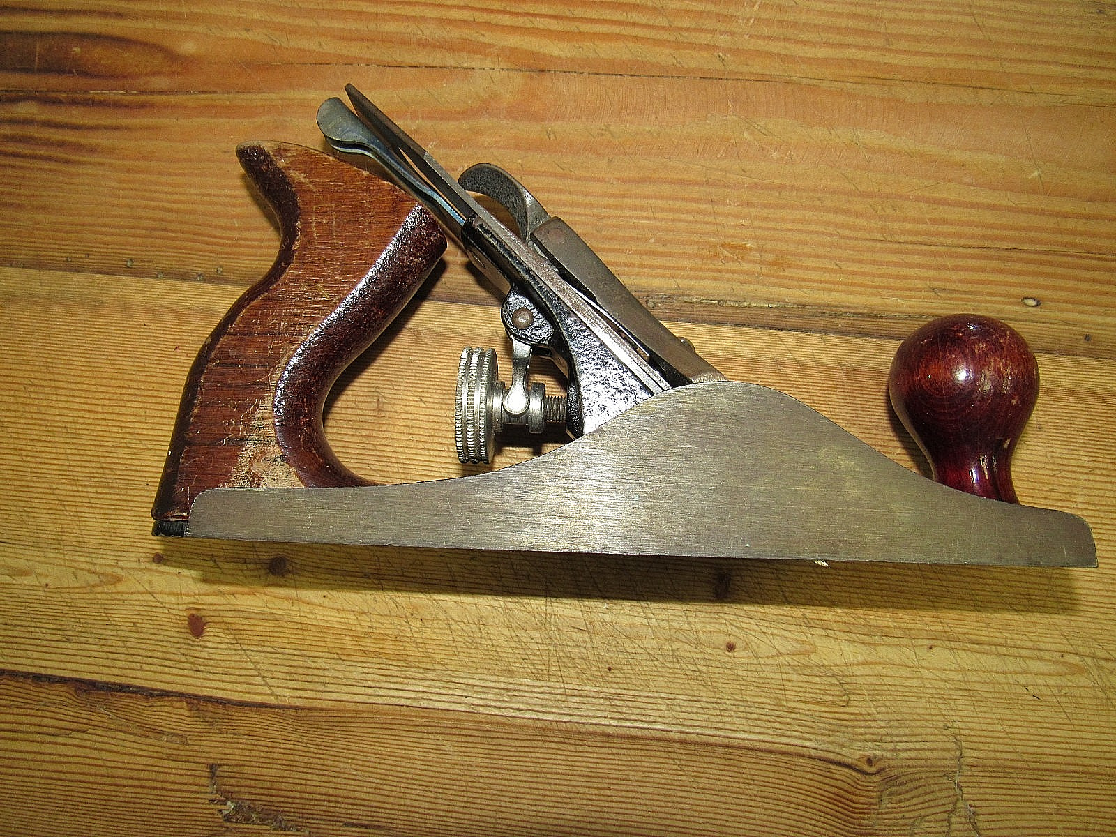 Vintage Hercules Jack Plane 9.5 Inch Wood Working Made In The USA