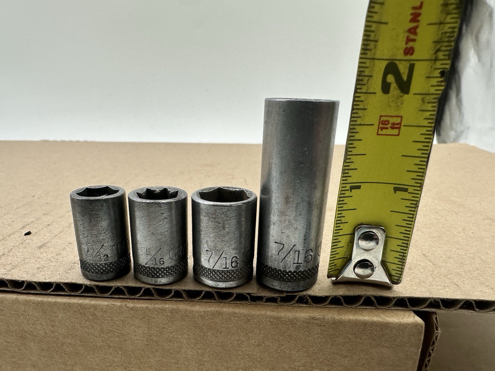 Craftsman Circle H Socket Set Lot 1/4” And 3/8” Drive 6/8/12pt Mix Made In USA