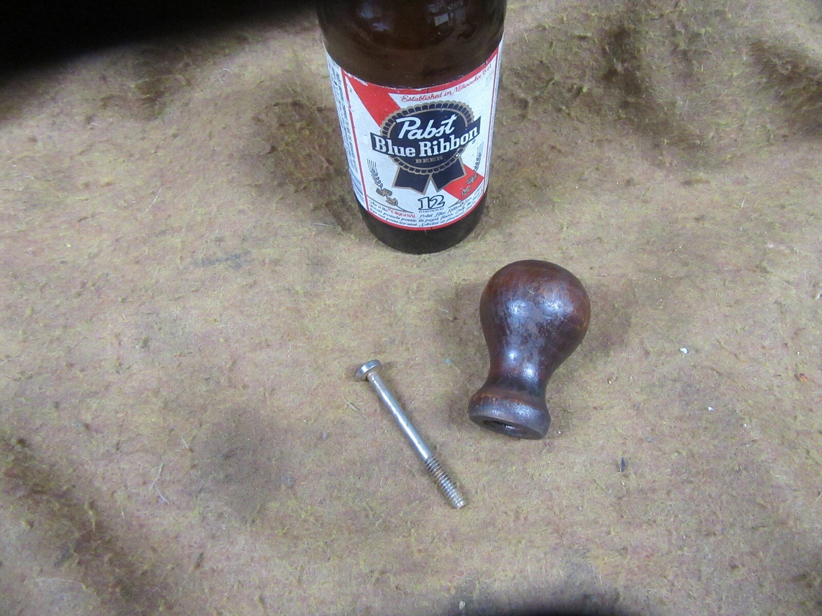 Stanley 4,5 Plane,knob Assy(ONLY)Tall Hardwood,1941-45 Wartime~GD+🤠S10.10.21R