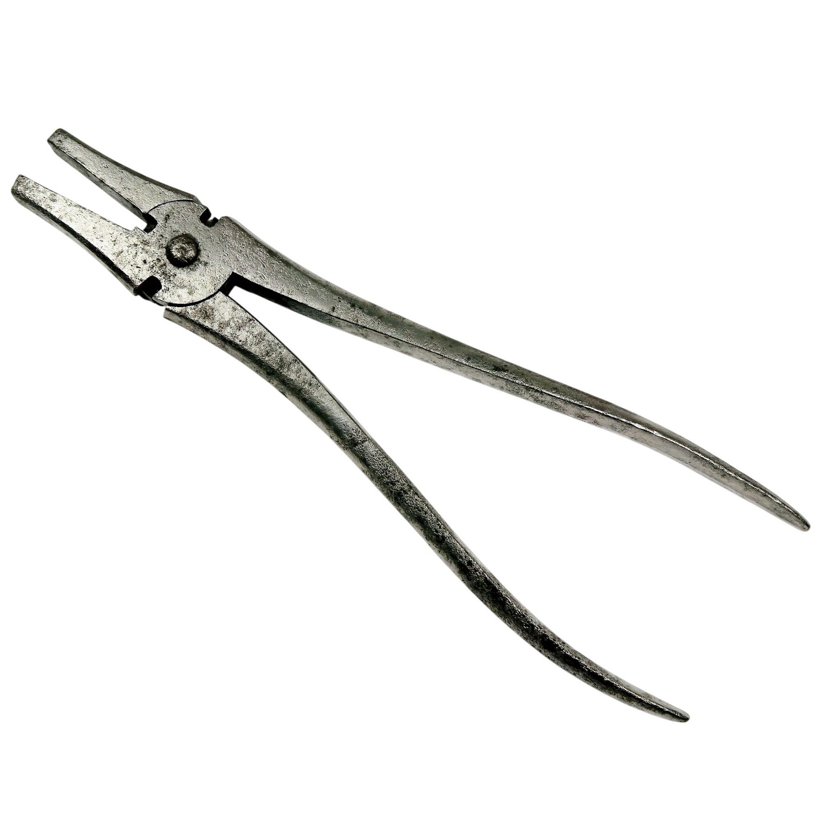 Antique Hilger & Sons 51 Lineman’s Pliers – 10″ German Forged Steel Utility Tool