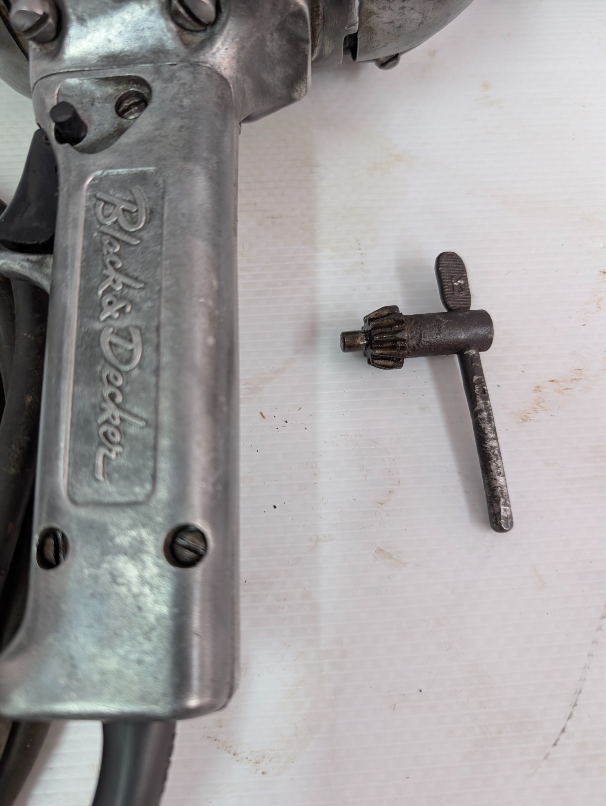 Vintage Black and Decker SD 0030 3/8″ 10mm Super Duty Drill 240v 375w