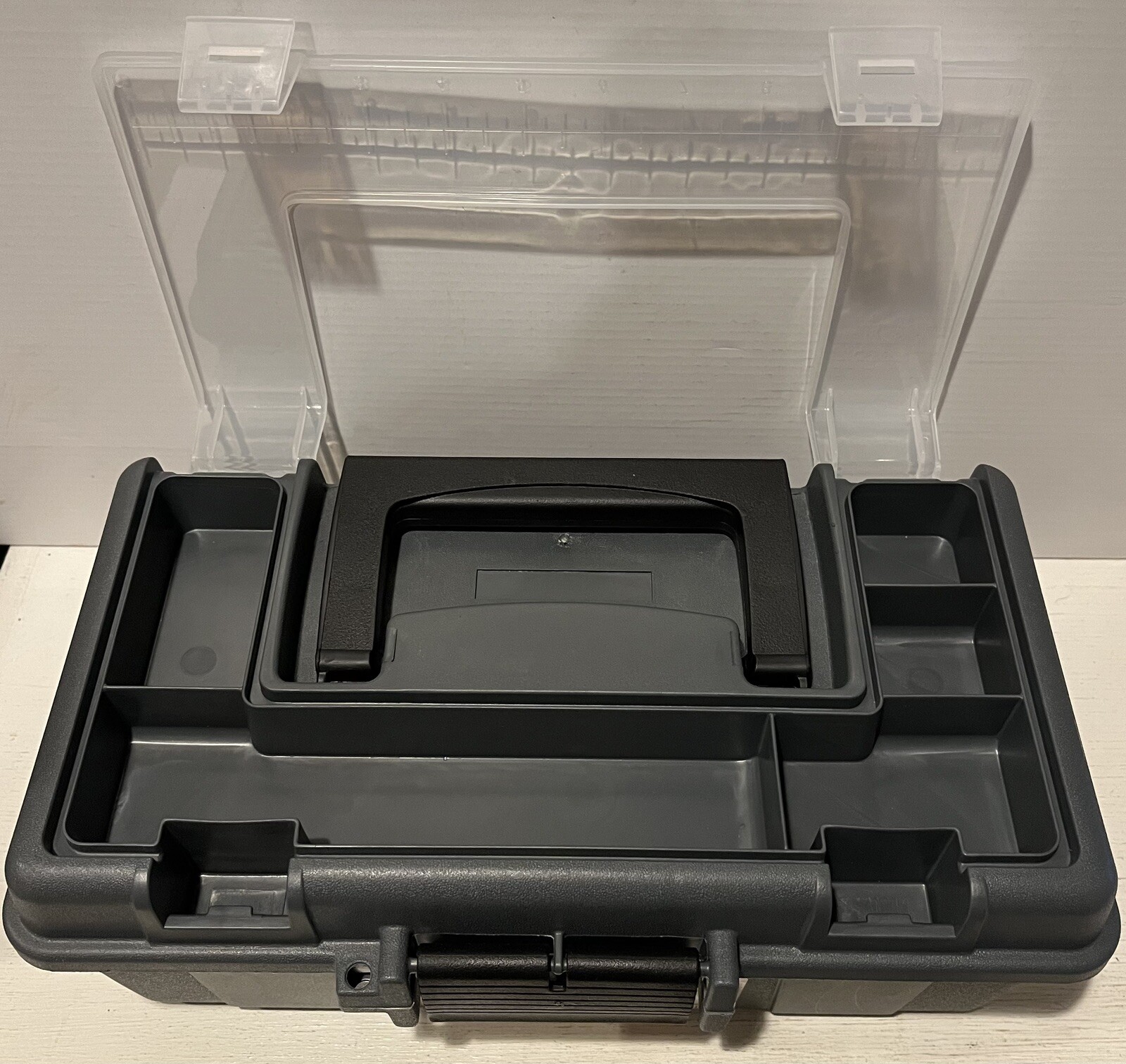 Plano Model 114 Plastic 13” Tool Box Fishing Tackle Storage Trinket Art Craft