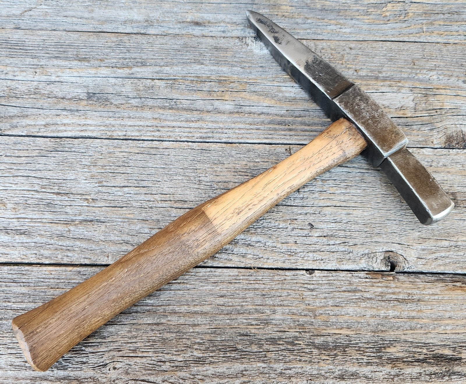 Unique Vintage Spike Hammer w/ Wood Handle – Brick Stone Mason Pick Hammer