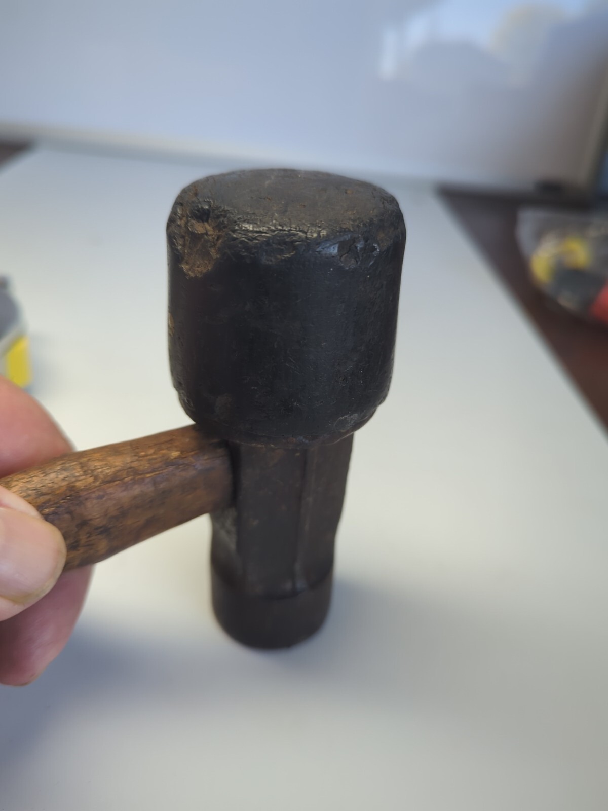 Vintage Ken-Tool Tire Bead Breaker Hammer Rubber Mallet T-33R 2 Lb Original