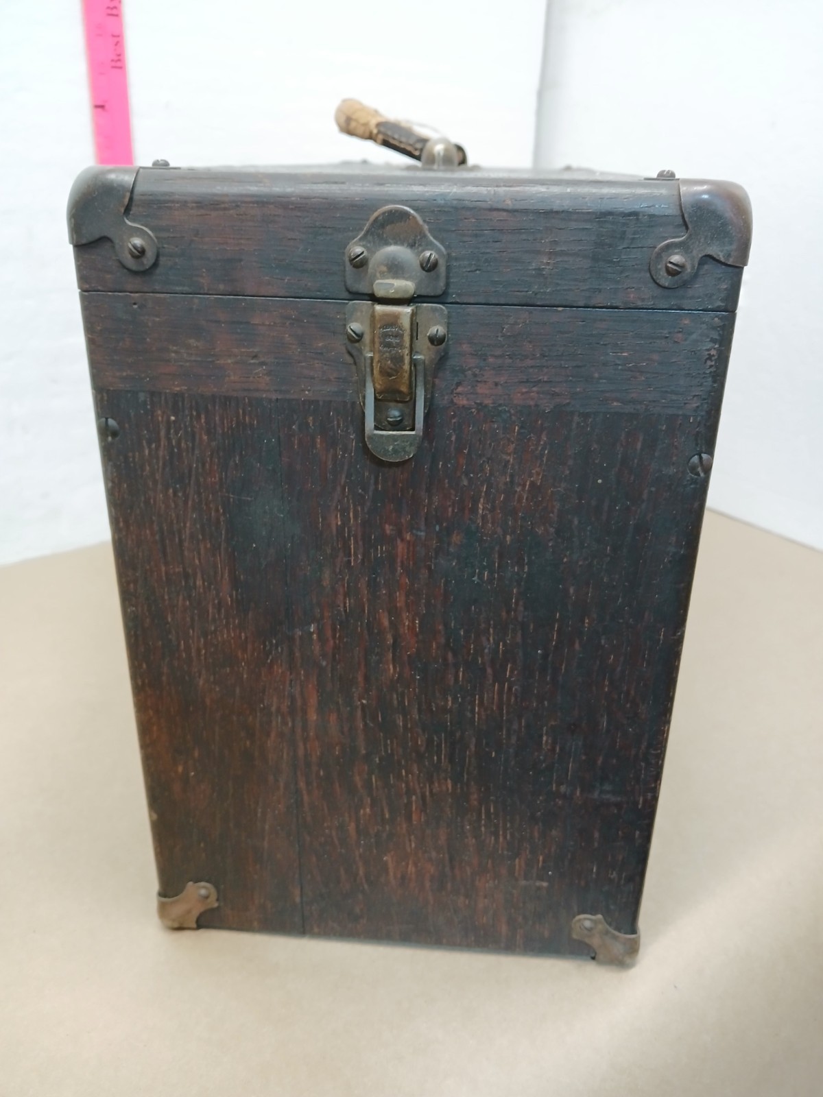 Vintage H. Gerstner & Sons Dayton Ohio Wood Machinist Tool Chest 7 Drawer Box