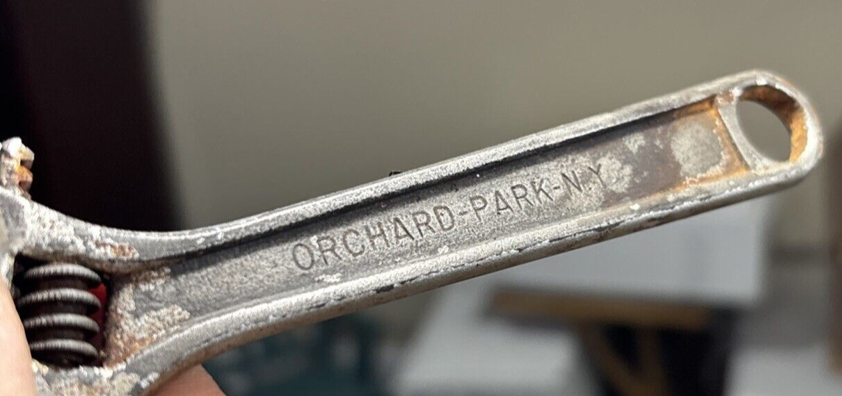 Vtg Xcelite 63 Adjustable Wrench 6” Long Orchard Park NY USA Mechanic DIY Tools