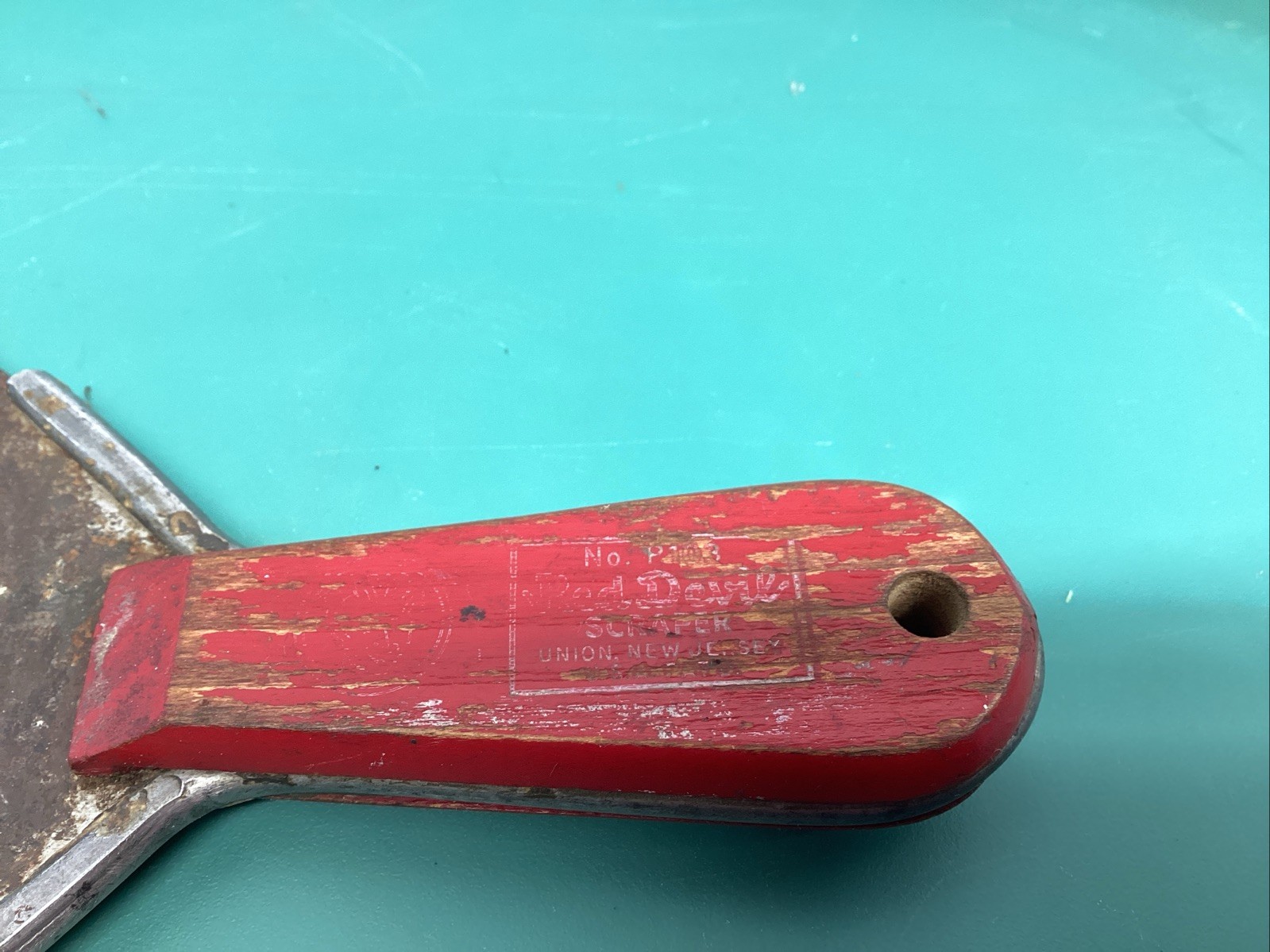 RED DEVIL Paint Putty Scraper USA VINTAGE P103