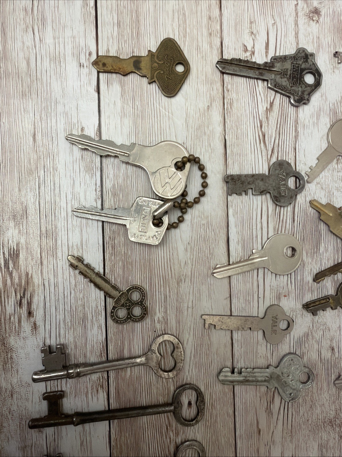 Over 50 Antique Vintage Skeleton Keys VW and Ford Model T (B) Car Automobile Etc