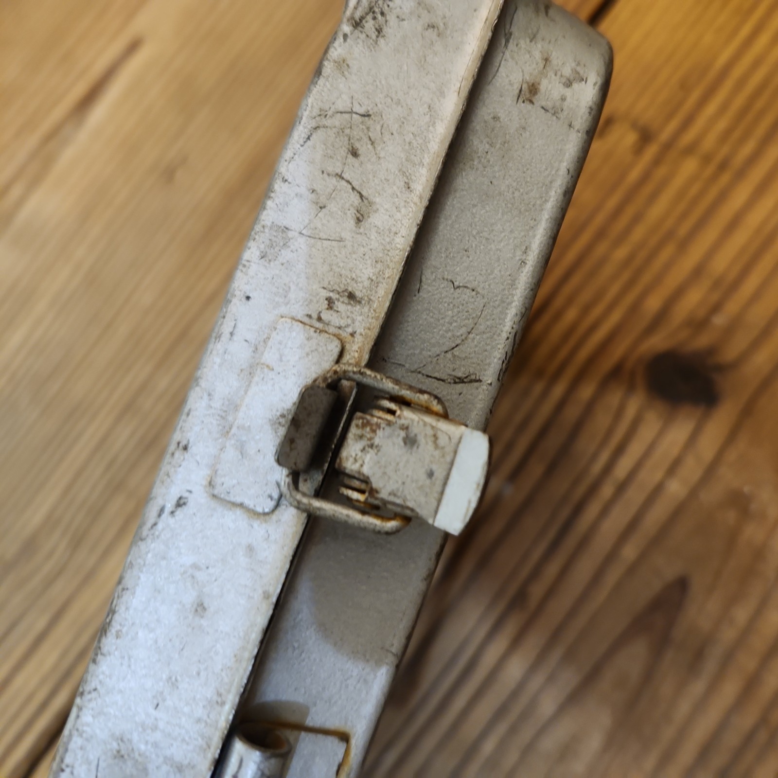 Vintage Metal Socket Set case(empty)-Tool Box 12×5.5×1.5 tool box-1960s-Rustic