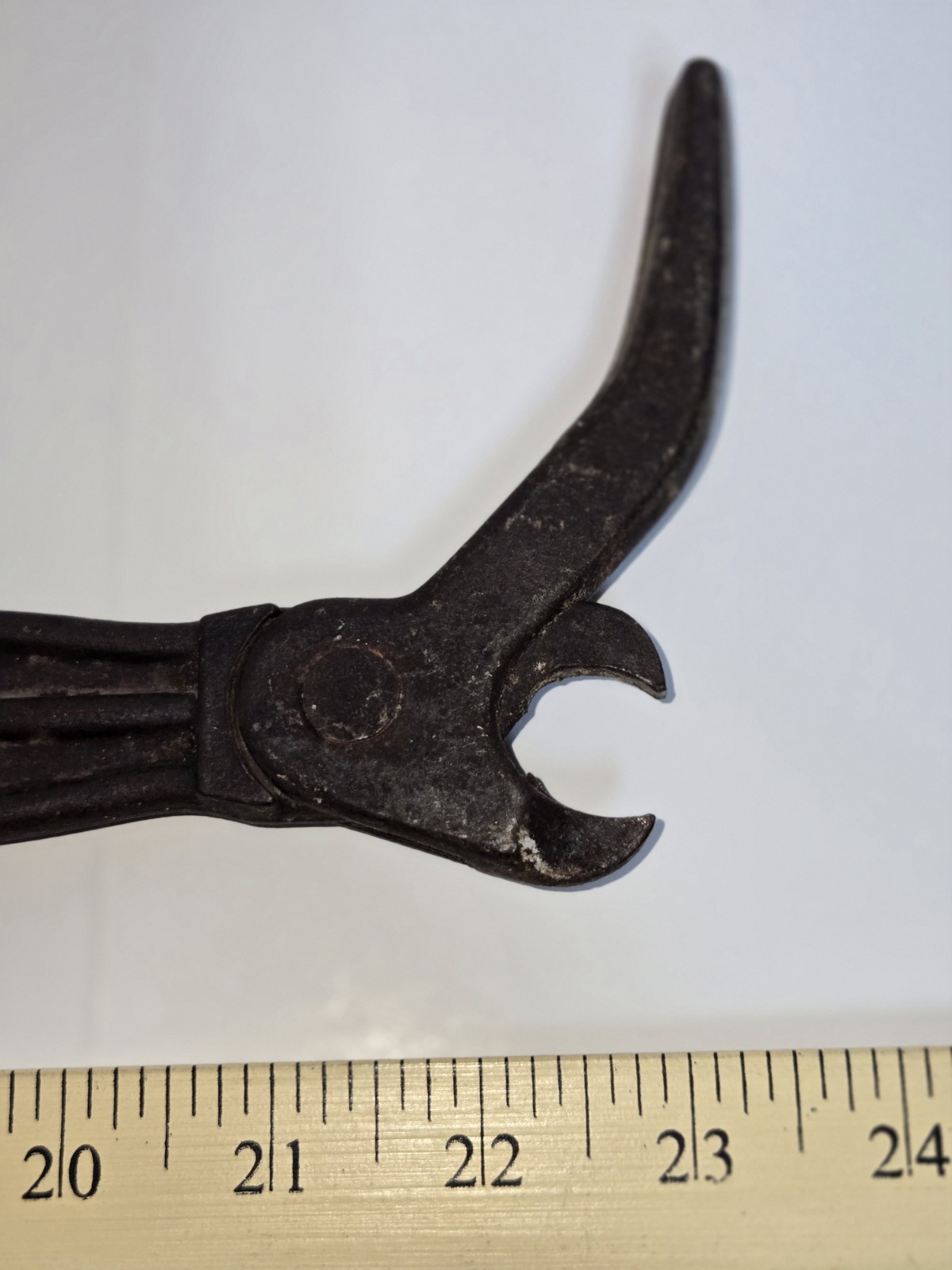 Vintage Bridgeport Hardware Suregrip 56 Nail Puller Slide Hammer Tool