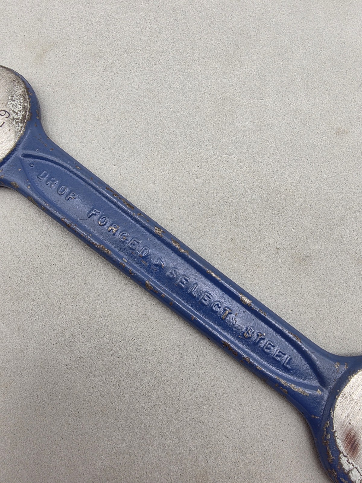 Vintage Drop Forged Select Steel 3/4″ 5/8″ Double Open End Wrench P0729 USA