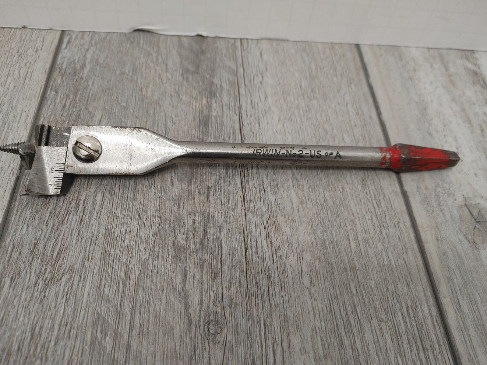 Irwin No. 2 Irwin Auger Expansive Bit Vintage Genuine And Original US of A
