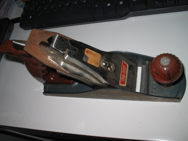 VINTAGE TRU-TEST TRU TEST WOOD PLANE SHAVER GREAT SHAPE FINE MADE IN USA