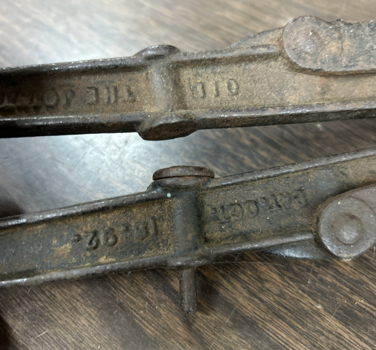 Antique 18″ HKP Porter’s New Easy No. 0 5/16″ Bolt Cutter Patent Date 10/18/1892