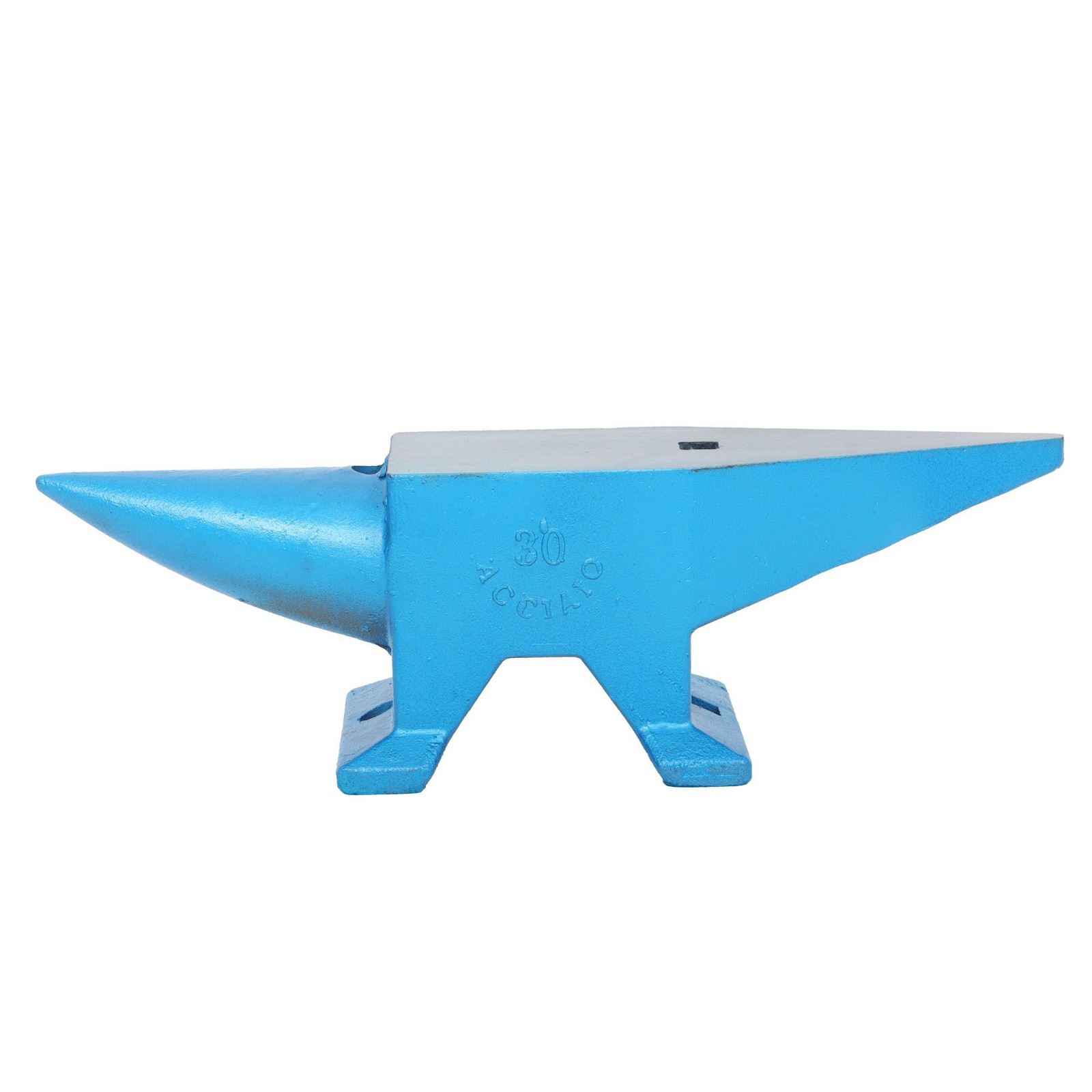 LABLT 66 lb Anvil Blacksmith Forged Steel 30kg Heat Treated Long Round Horn