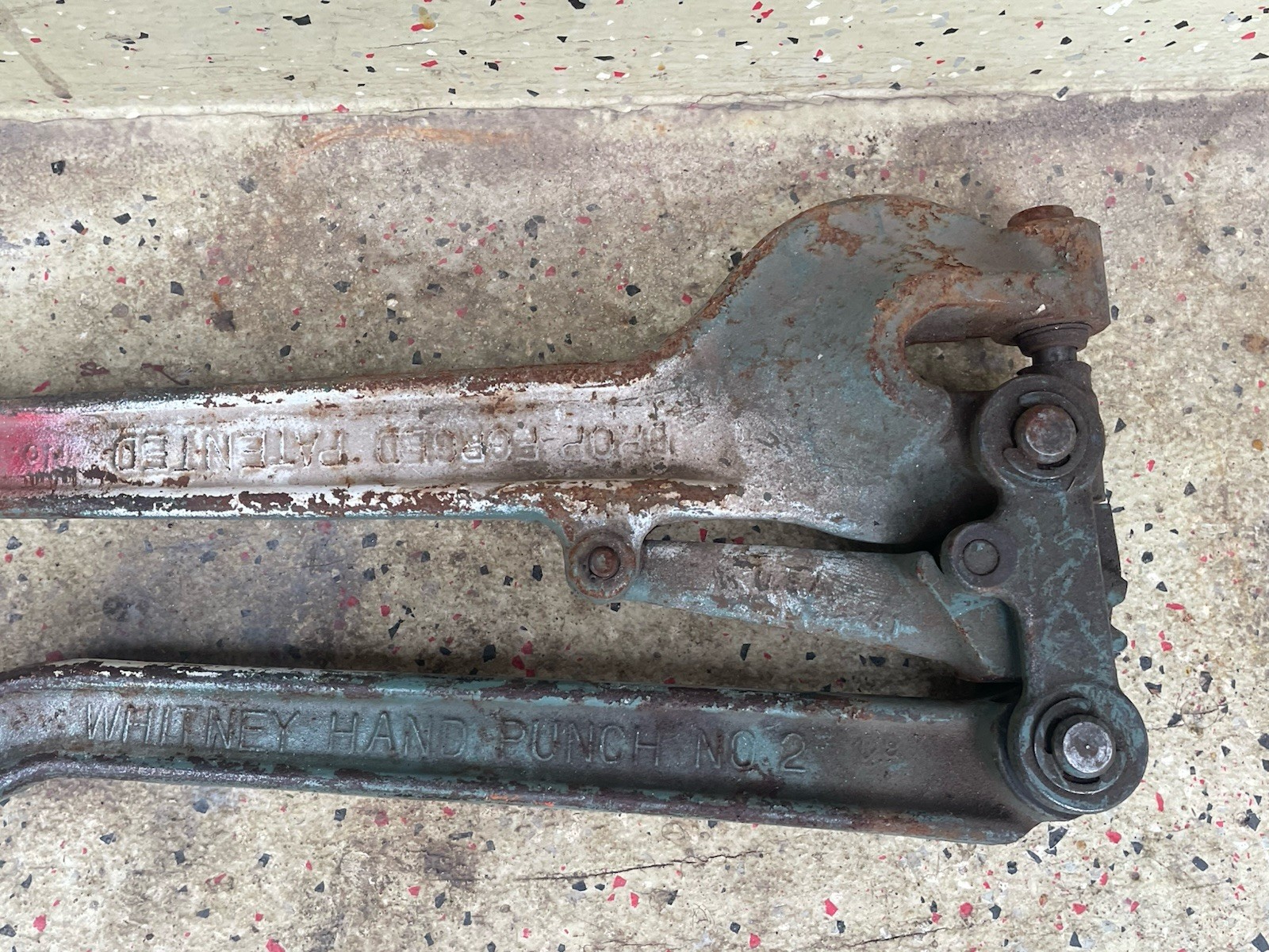 Vintage Whitney Metal Tool Company No. 2 Metal Punch