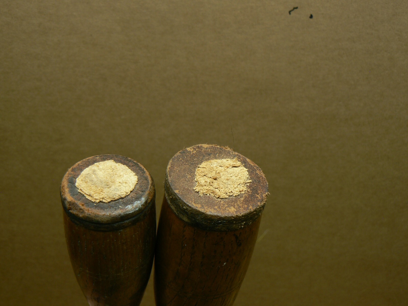 vintage crown and other wood chisels lot of 2
