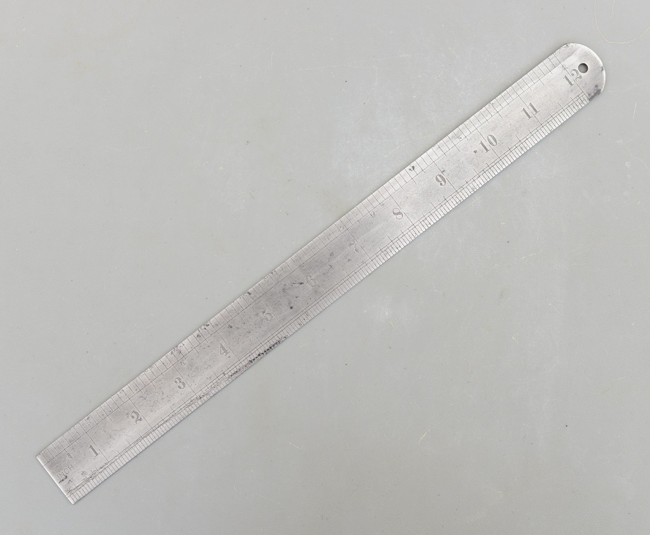 Vintage No 332D Chesterman Sheffield 12” Steel Rule Made in England