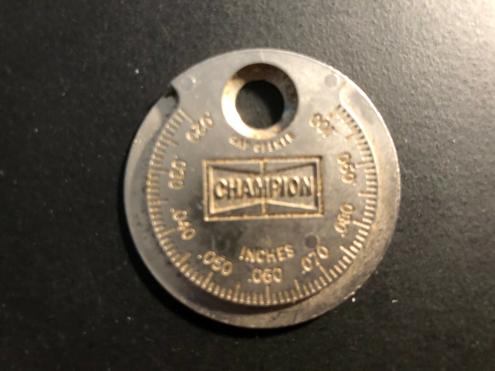 Vintage Champion CT-481 Silver Dollar Gap Gauge Made In USA