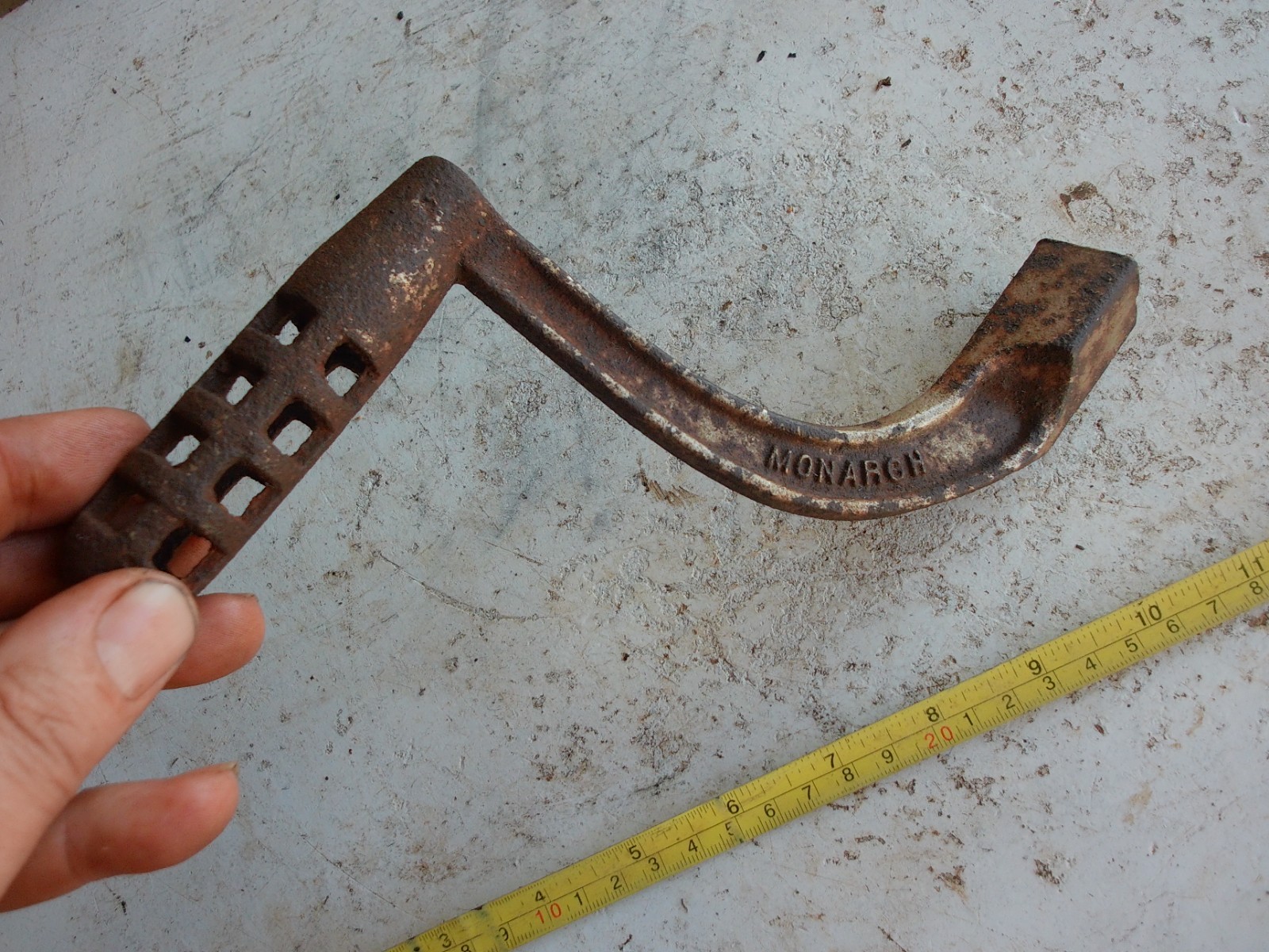 Antique Cast Iron stove Tool Monarch Lot 25-43-D