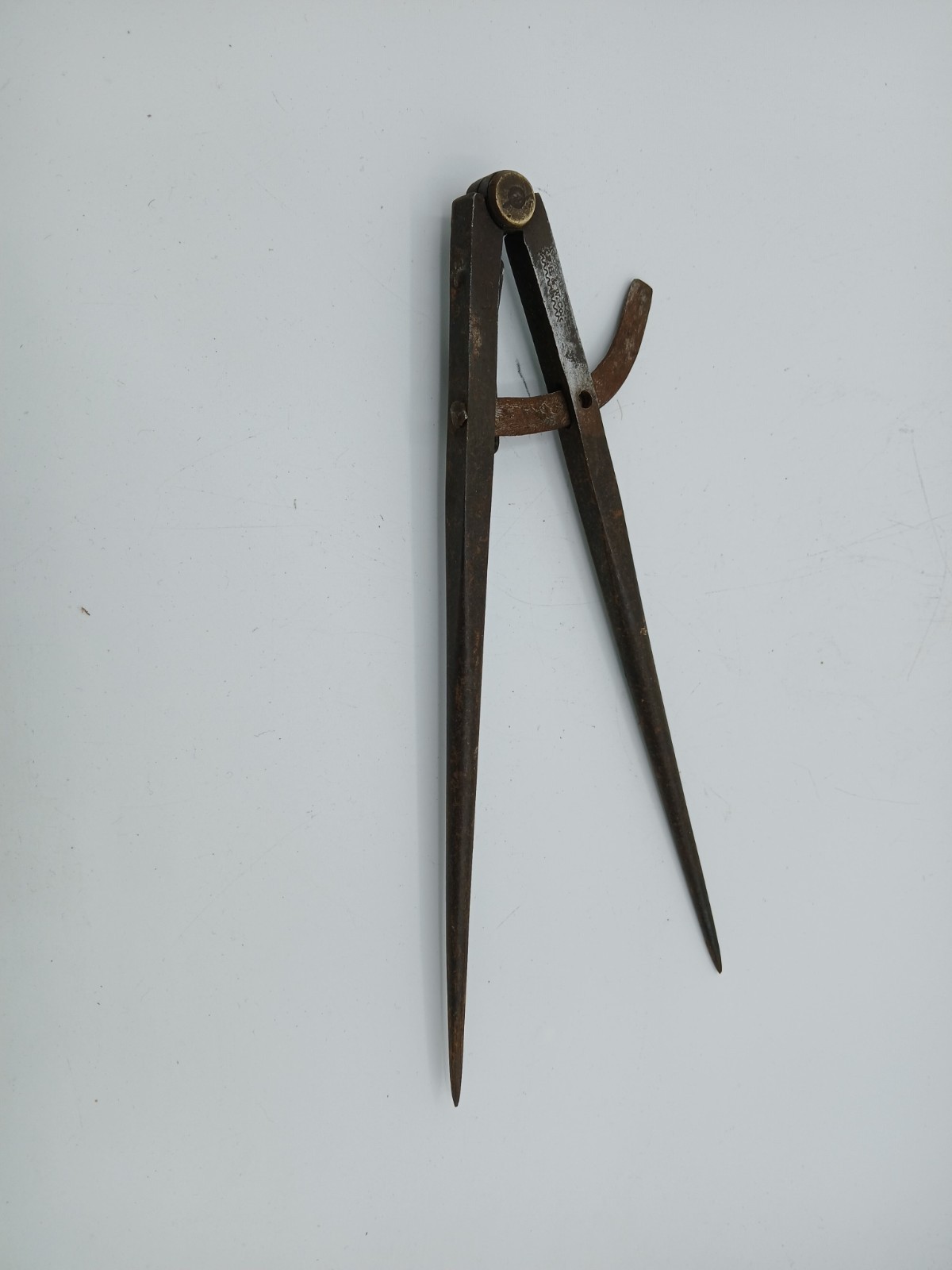 Antique P.S. & W. Co. 8” Wing Divider Firm Joint Machinist Layout Tool