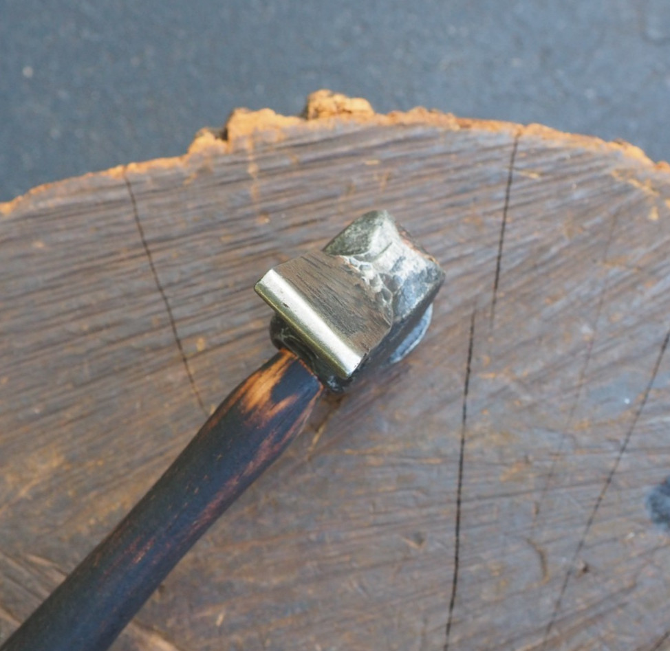 VINTAGE 1.65LB BLACKSMITH “CROSS PEIN” FORGING KNIFE HAMMER ANVIL BLADE FARRIER