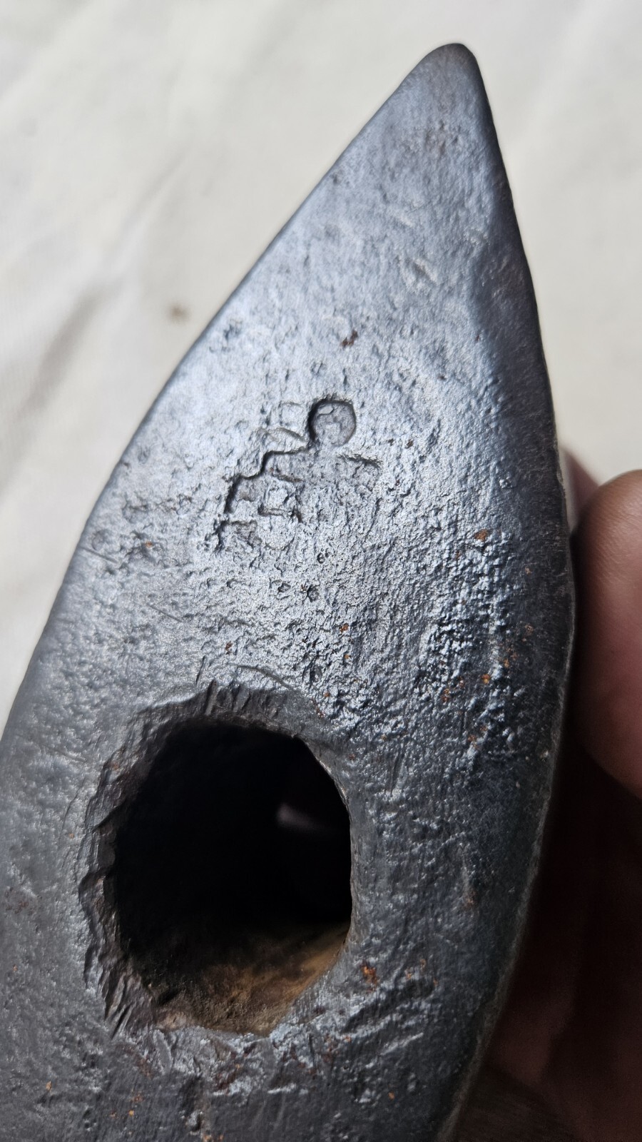 Old Anchor Mark Fayette R Plumb Co Sledge Straight Peen Hammer Head 8 lb