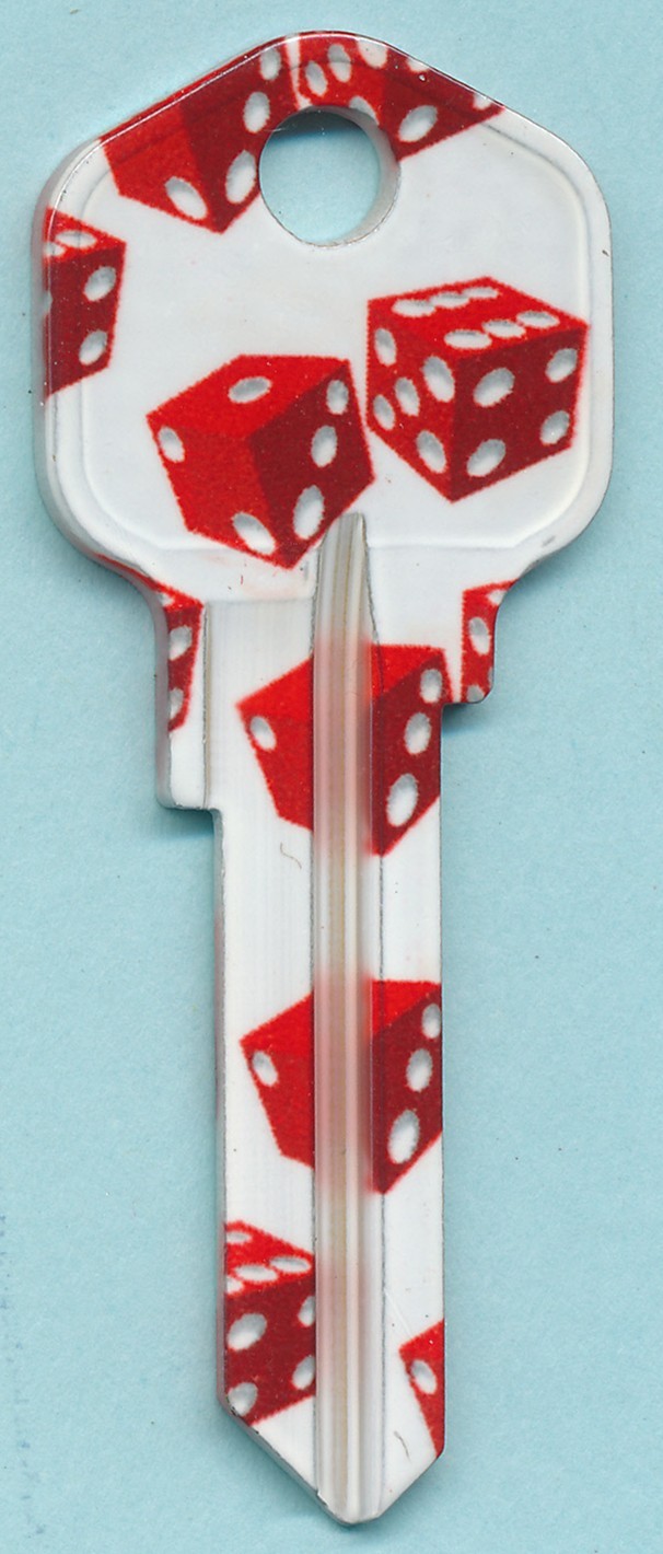 DICE KEY BLANKS KW-11 (KC#438)