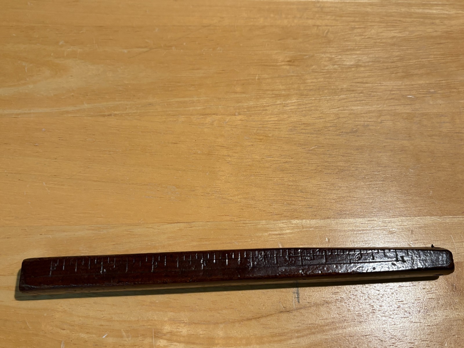 Vintage-Antique Adjustable Wood Marking Gauge 8″ Measure Beam Carpenter Tool
