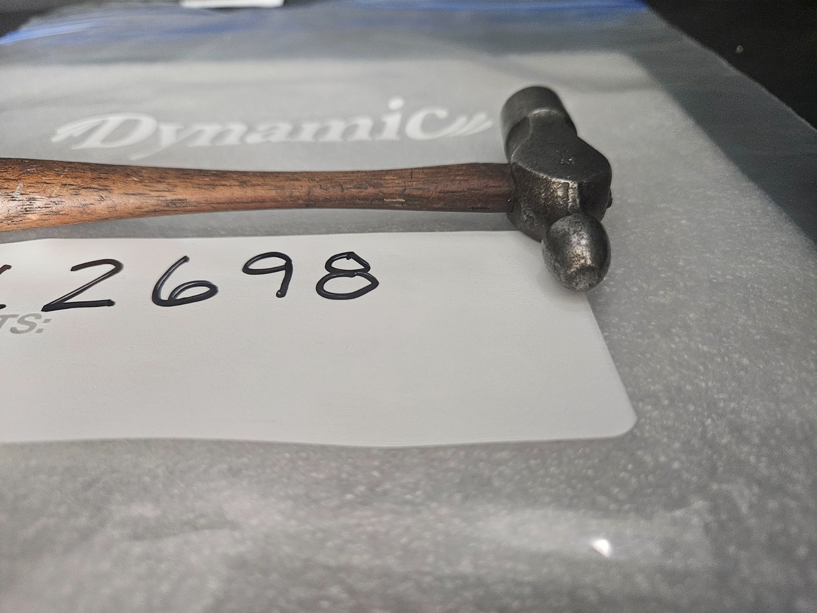 VTG BLUE POINT 2 OZ BALLPEEN HAMMER W/WOOD HANDLE 9 1/2″ LONG (TL2698)