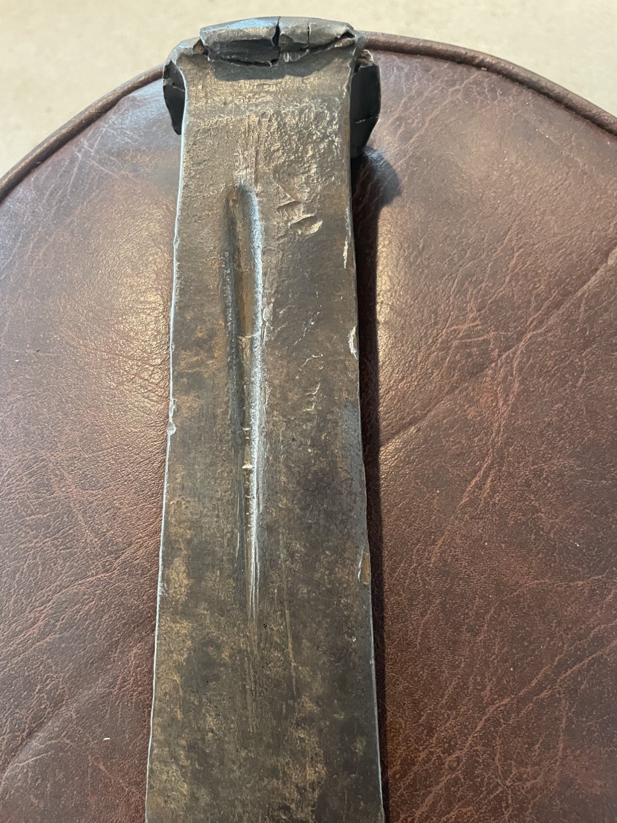 VTG. Leetonia Splitting Wedge. 6 Pounds. See Pictures For Condition.
