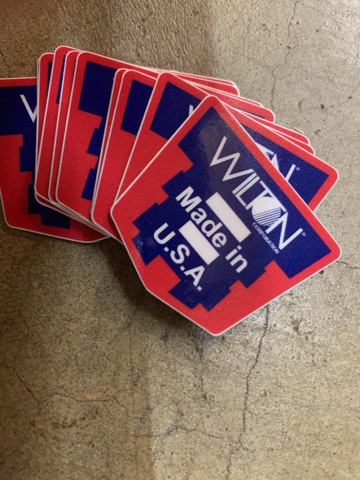 Wilton Bullet Vise Decal Sticker Badge