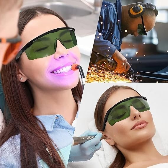 IPL 200-2000nm Laser Safety Glasses for Hair Removal & Welding Eye Protection