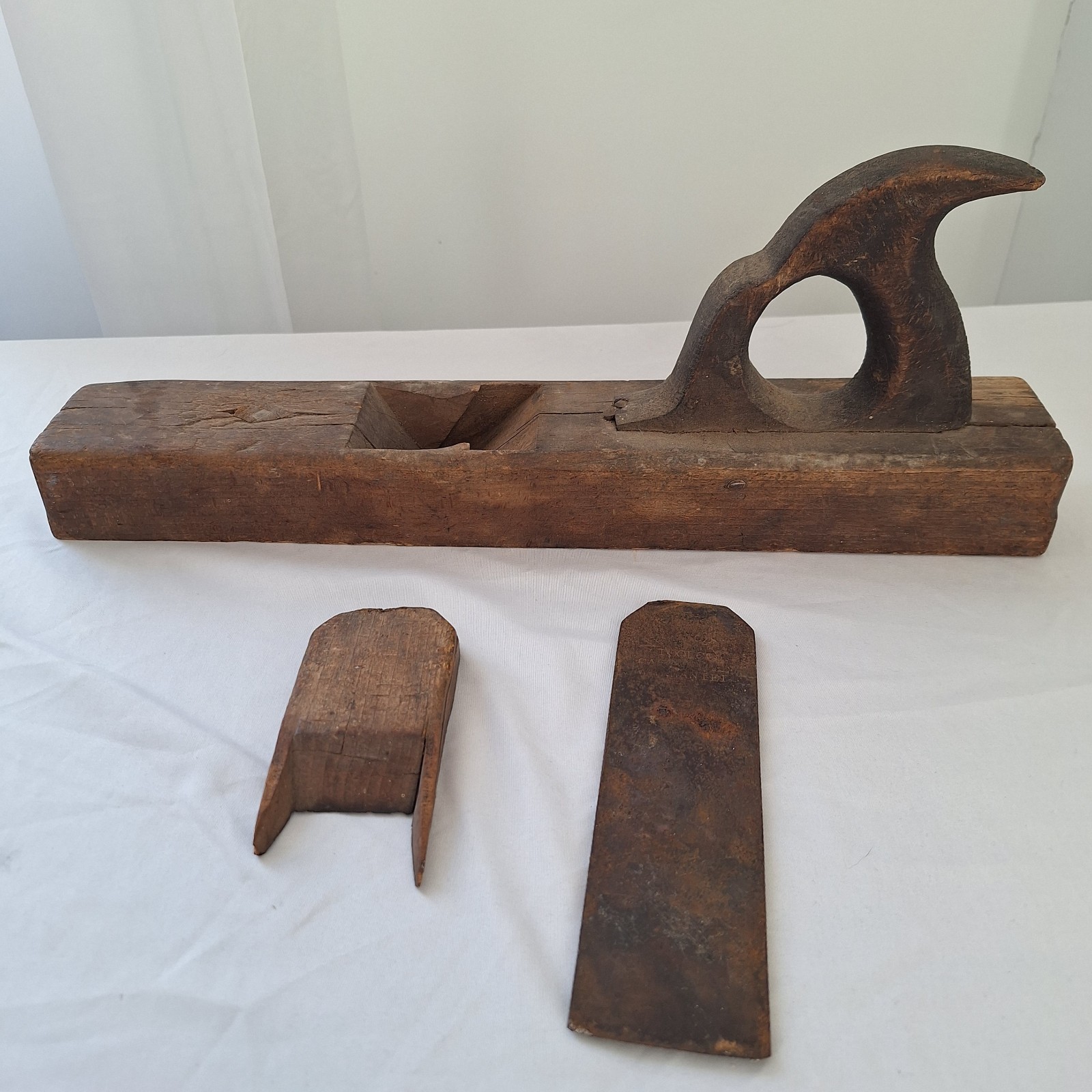 Antique New York Tool Co 16″ Wood Plane Blade Woodworking Decor