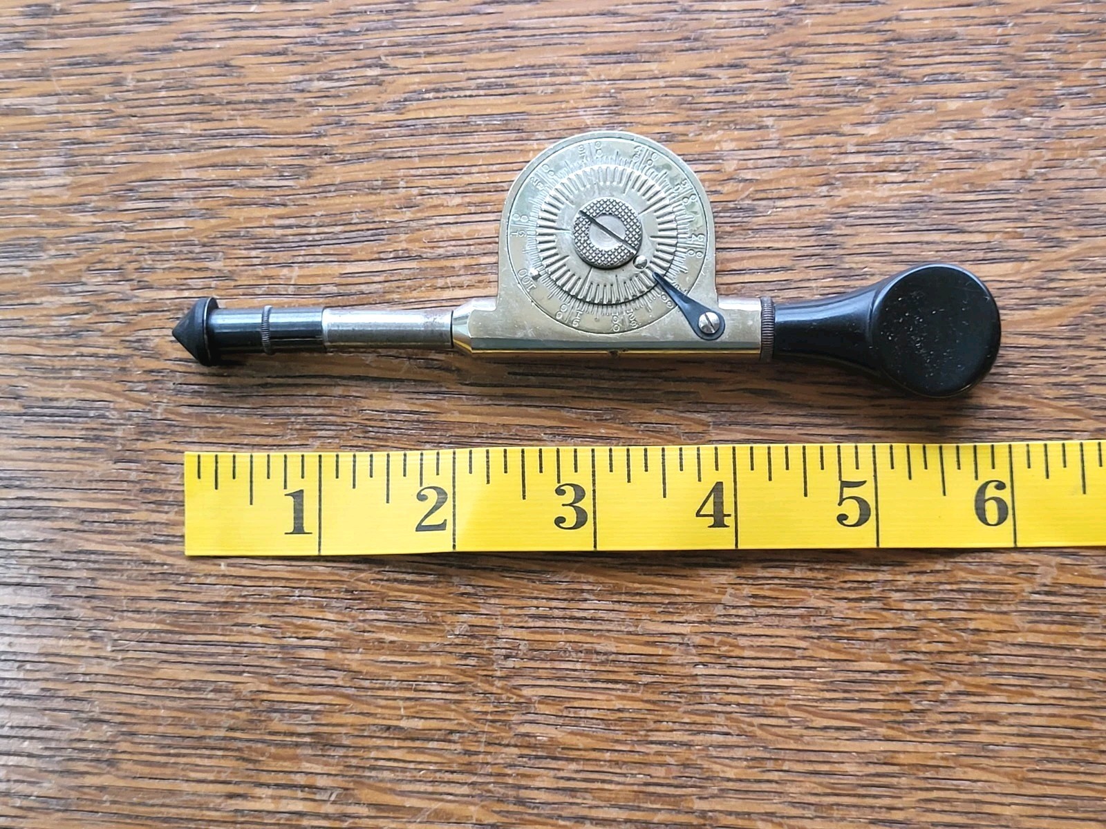 Vintage L. S. Starrett No.107 Registering Speed Indicator w/Box Machinist Tool