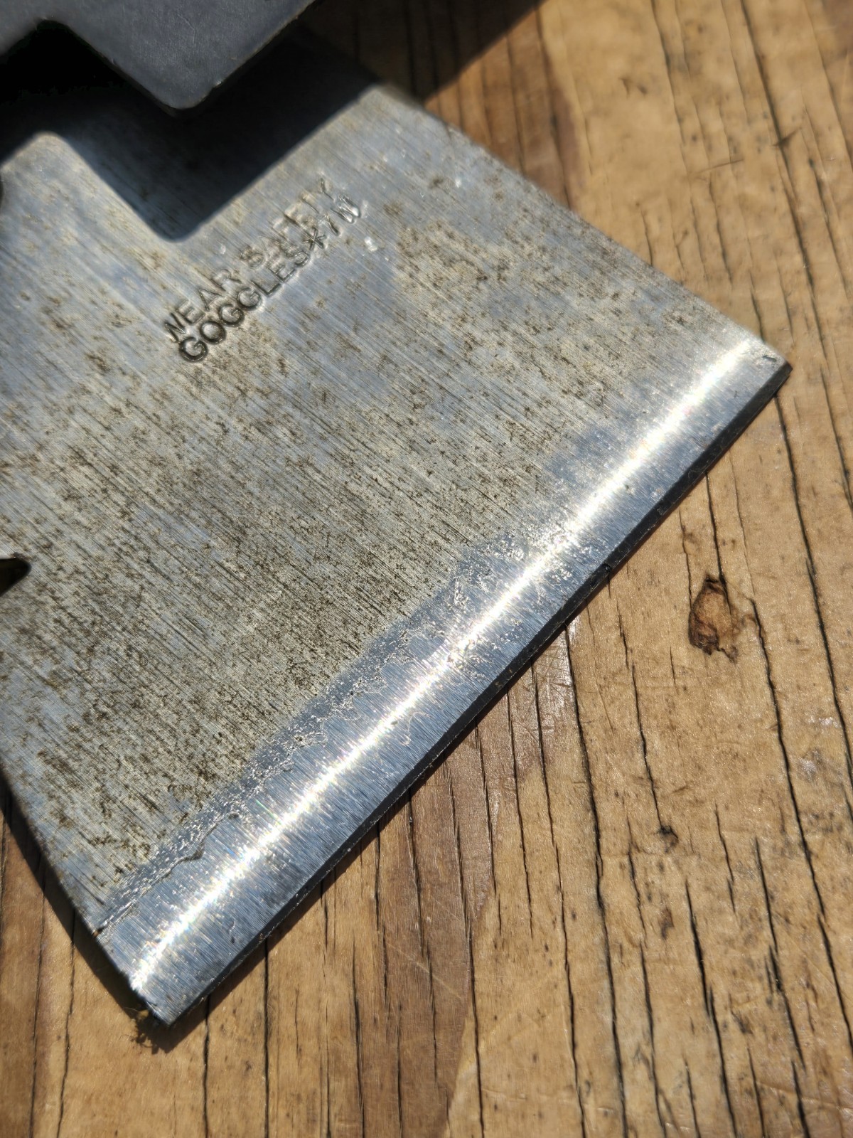 NOS Vintage Sears CRAFTSMAN USA HATCHET Hammer 22oz Camp Axe 38014 on Hang Card