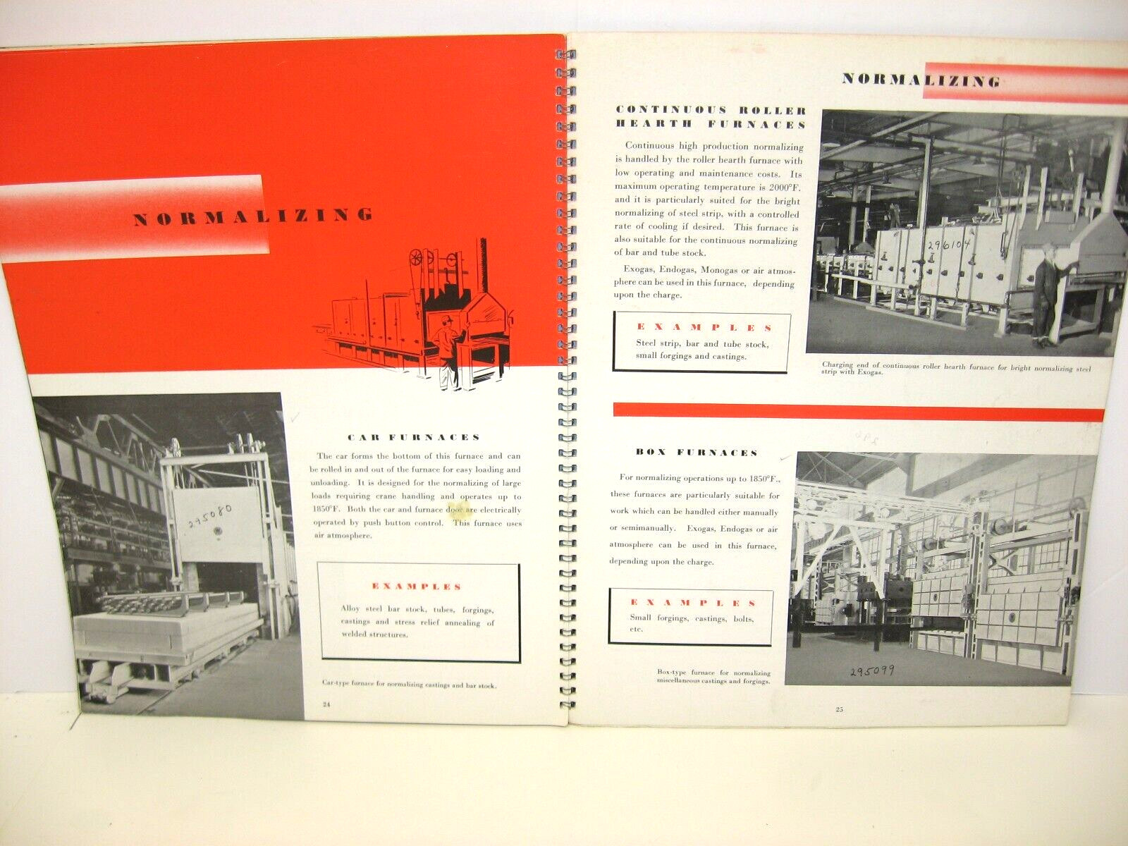 1940/50s Westinghouse Heat-Treating Atmosheres and Furnaces Technical Bulletins
