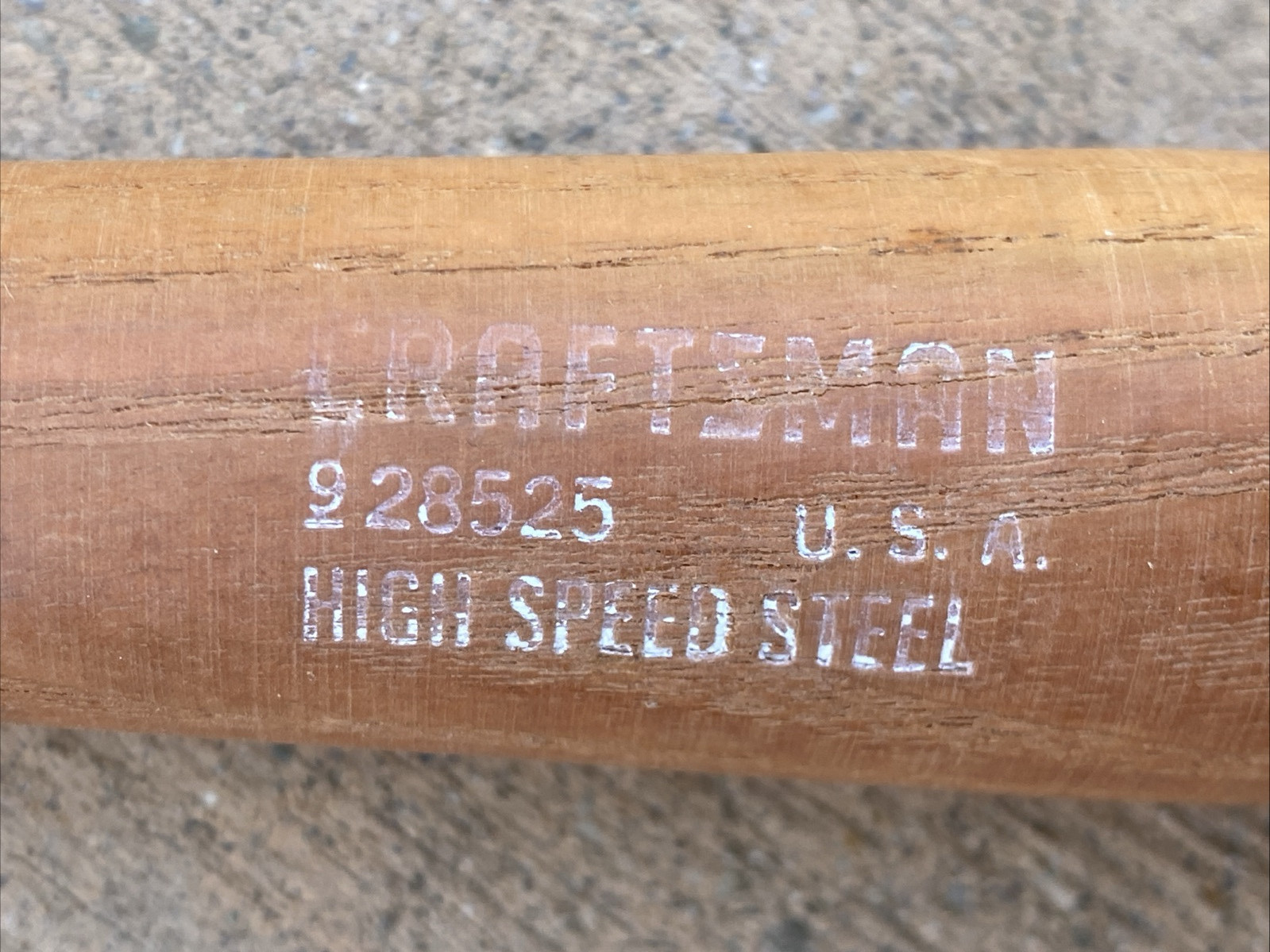 Craftsman No. 9-28525 High Speed Steel Chisel Made In USA